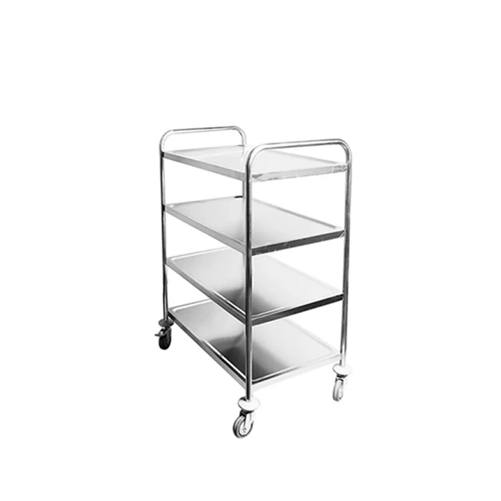 Tea Trolley - Stainless Steel