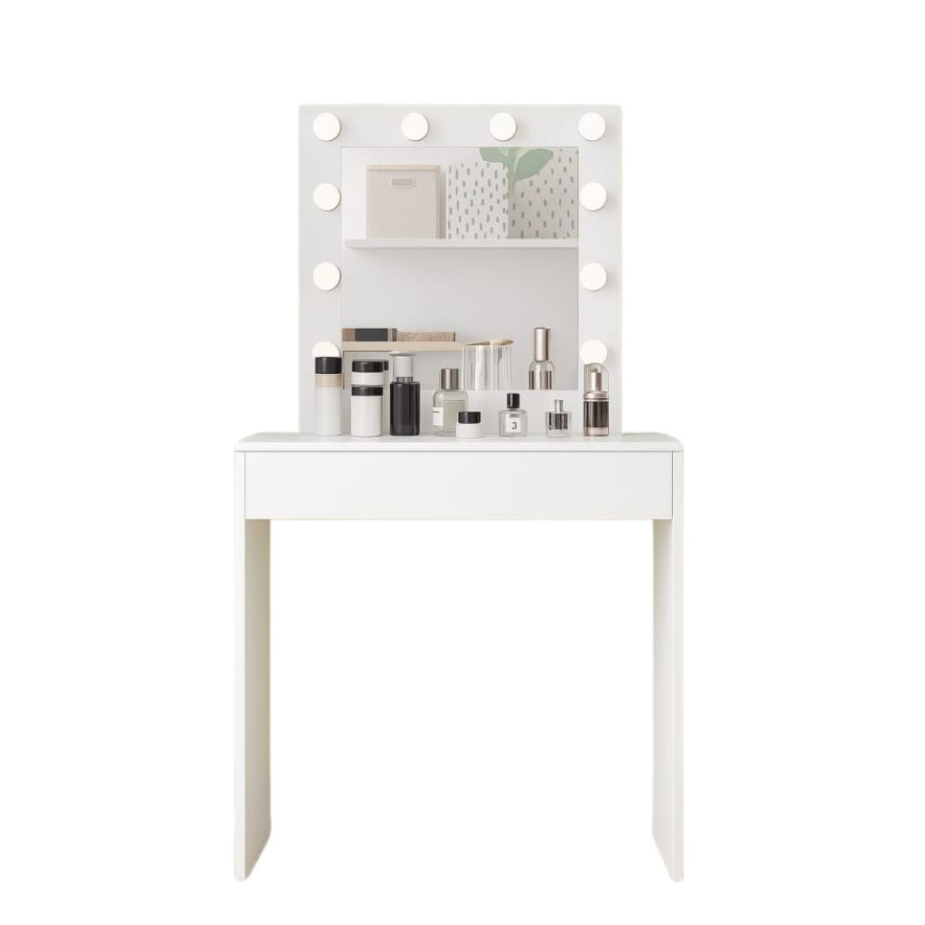 Hollywood Dressing Table with Mirror
