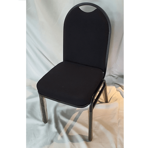 Banquet Chair Black Frame – Ahmeds Textiles