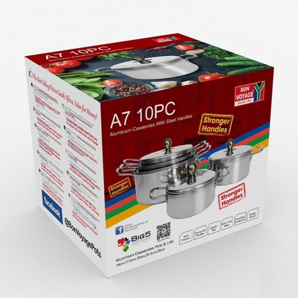 Bon Voyage Pots Set 10pc - A7