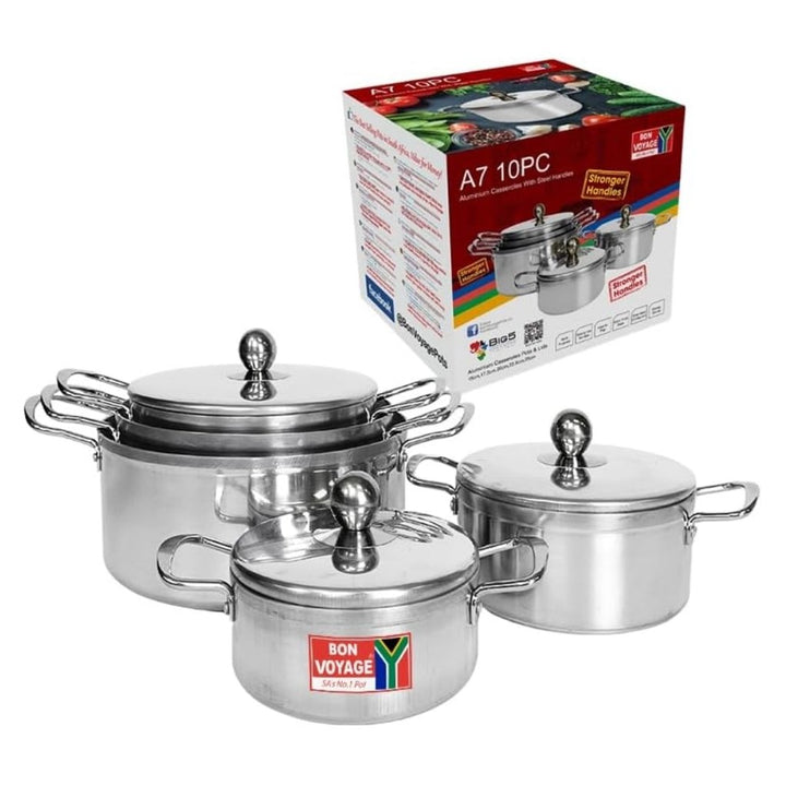 Bon Voyage Pots Set 10pc - A7