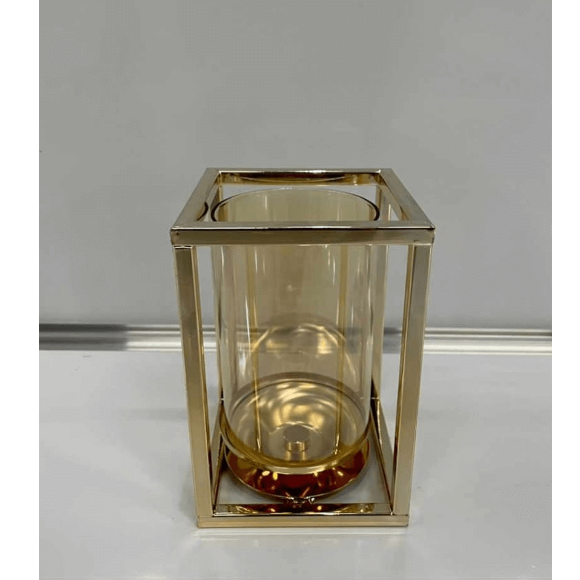 Candle Holder - Cuba Gold