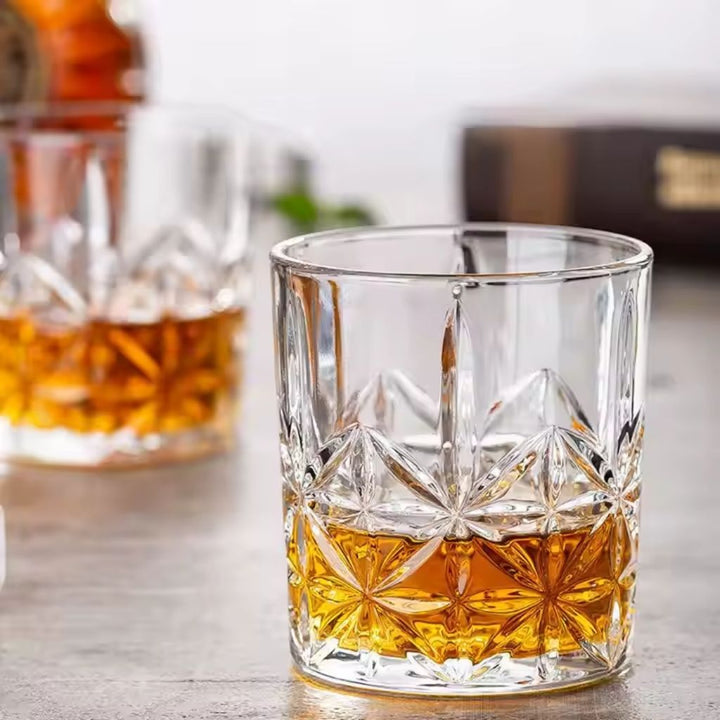 Crystal Whiskey Glass - Butterfly 6's