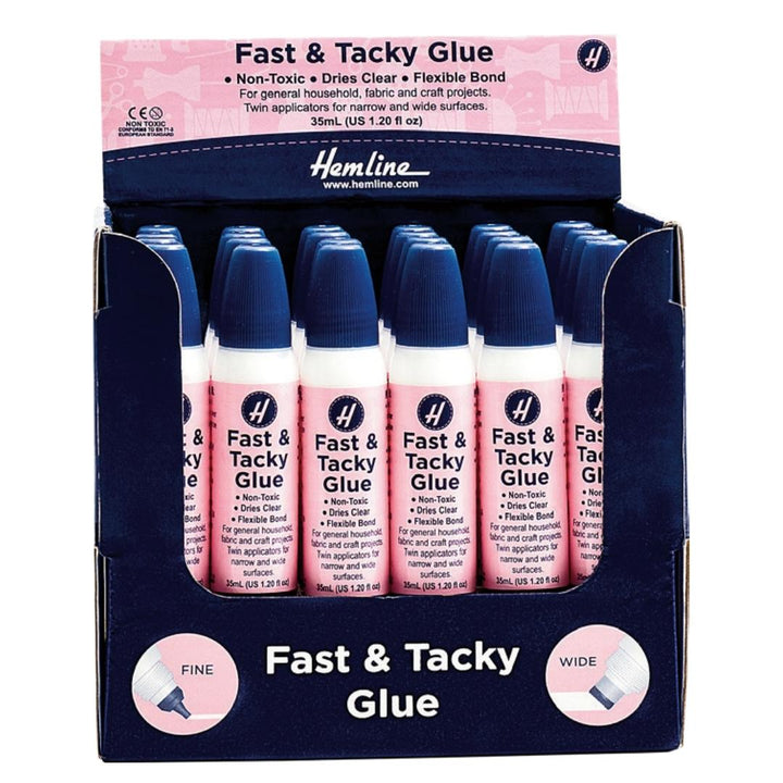 Hemline Fast & Tacky Fabric Glue