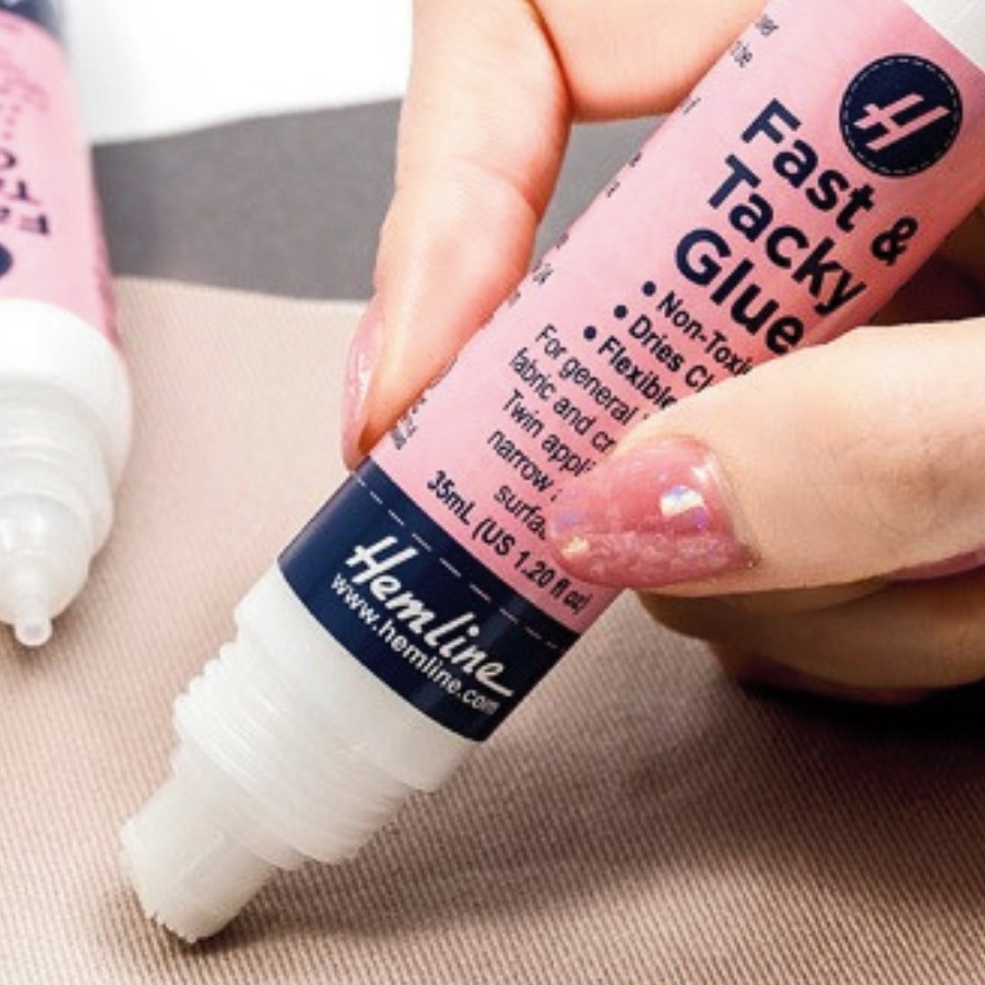 Hemline Fast & Tacky Fabric Glue