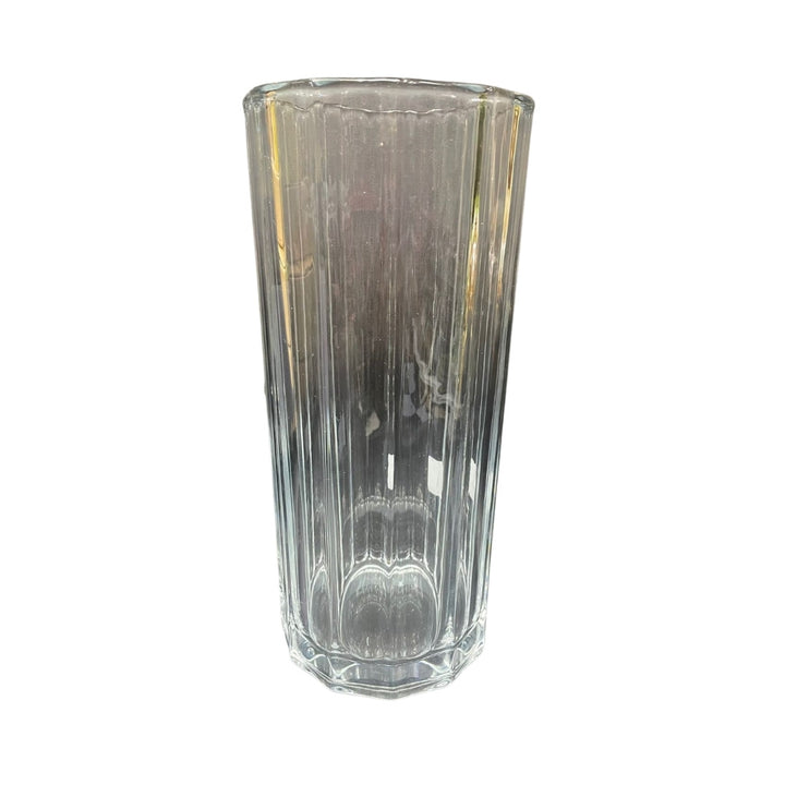 Fluted Glass Vase 29cm