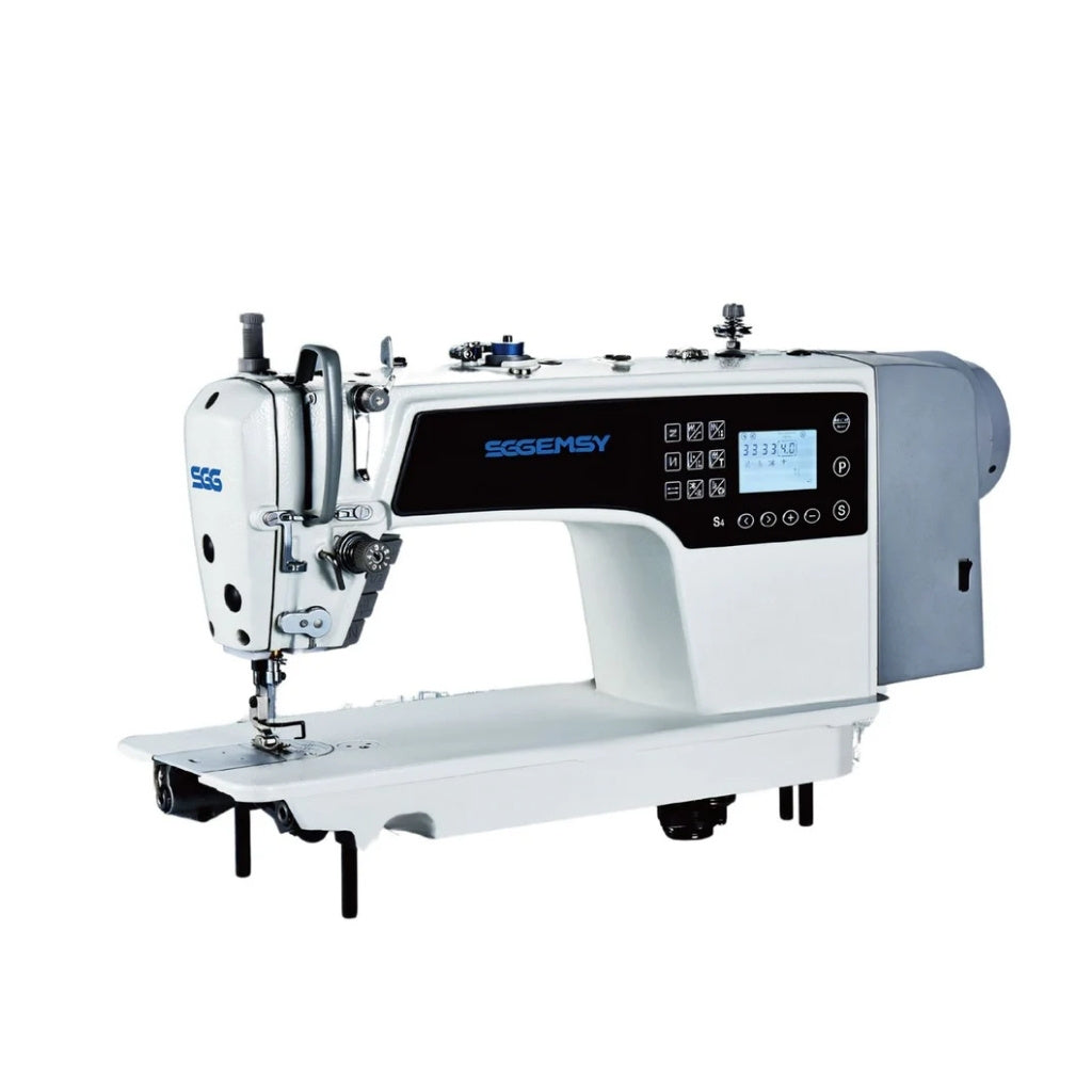 Gemsy S4 - Industrial Lock Stitch With Auto Trimmer Direct Drive Sewing Machine