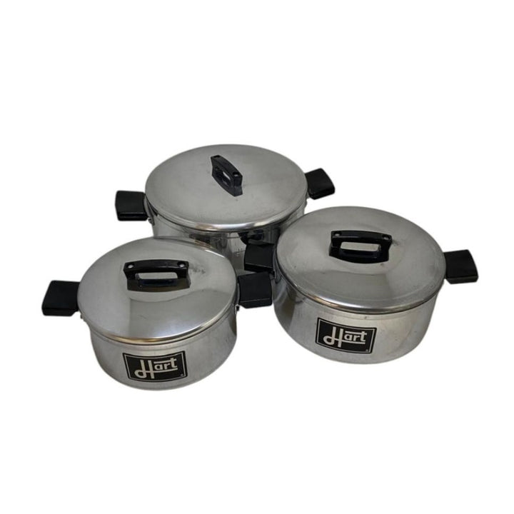 Hart 6pc Aluminium Casserole Pots Set J7