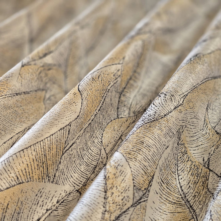 Curtain Fabric - Kortex Leaf Jacqured
