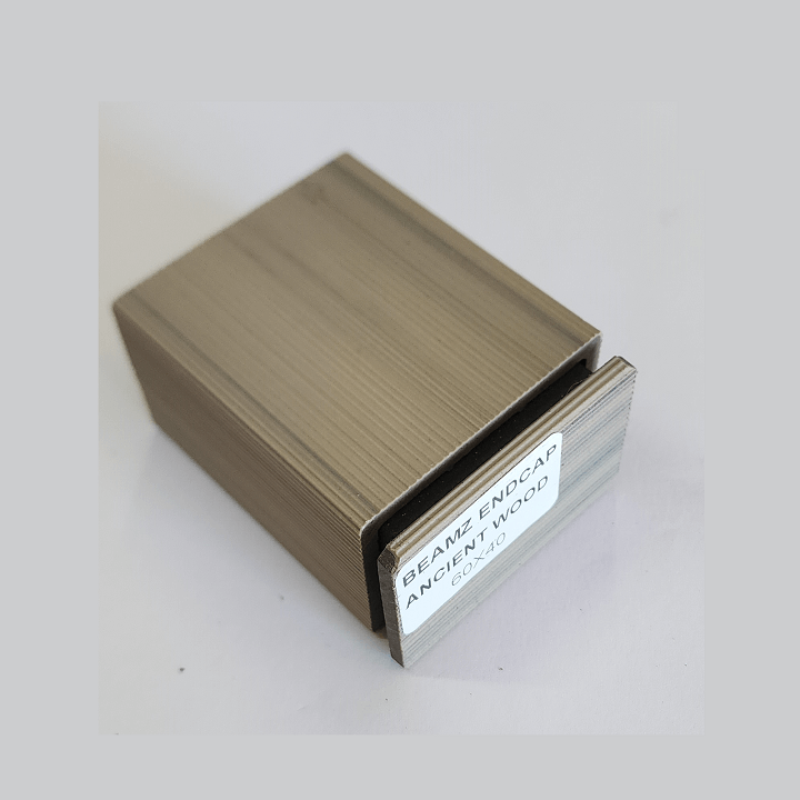 Laminated beam End caps