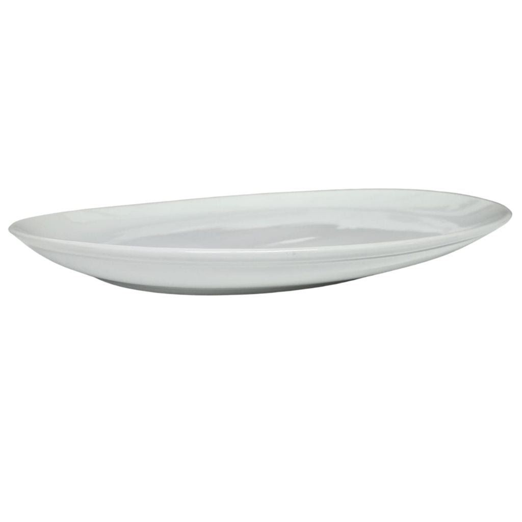 Lucia Oval Lip-Edge Serving Platter – 48cm
