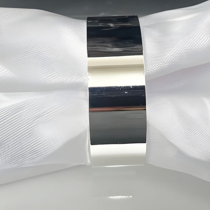 Classic Metal Napkin Rings - Gold & Silver