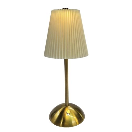 Classic Gold Base Table Lamp - Dimmable