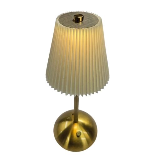 Classic Gold Base Table Lamp - Dimmable