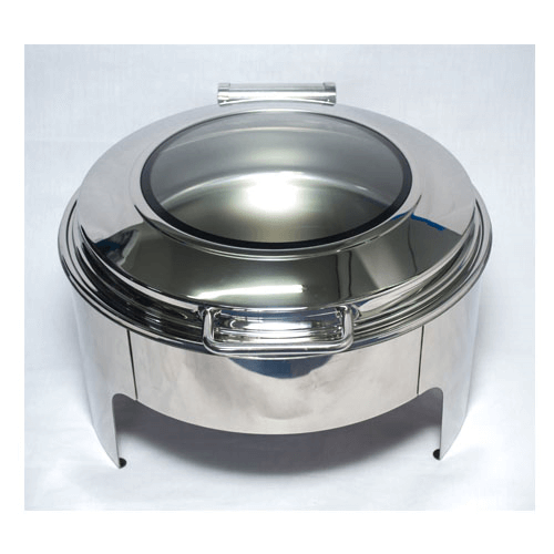 Chafing Dish - Flat Top With Window Silver