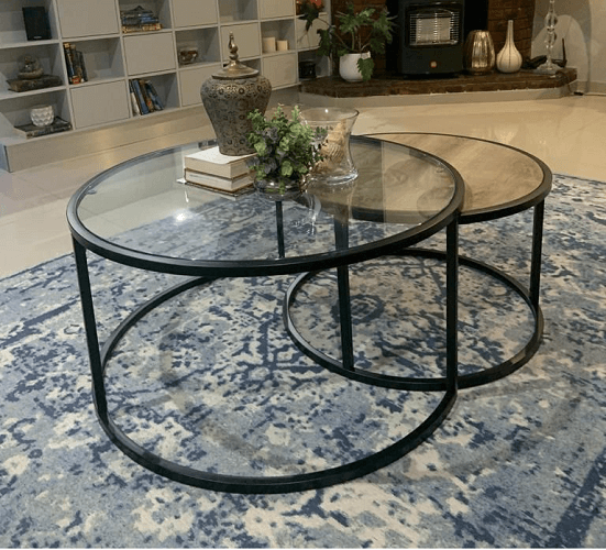 Coffee Table - Scarlet 2pc Nested Set