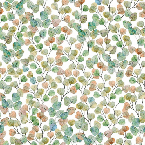 Curtain Fabric - Daria Hojas