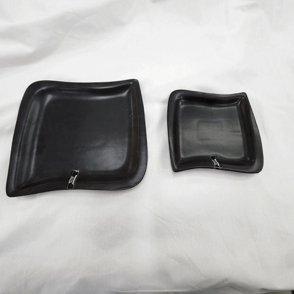 Dinnerware - Black Leaf