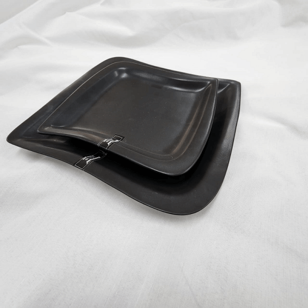 Dinnerware - Black Leaf