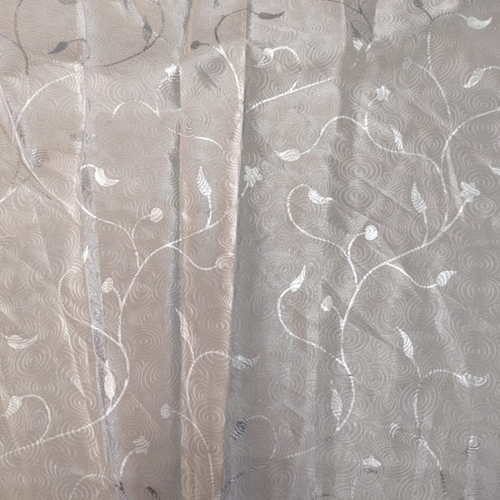 Curtain Fabric - Embossed Tafetta