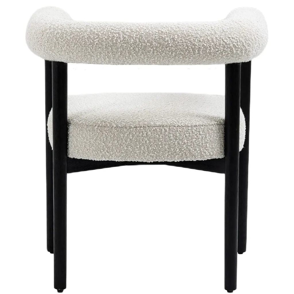 Horseshoe Boucle chair