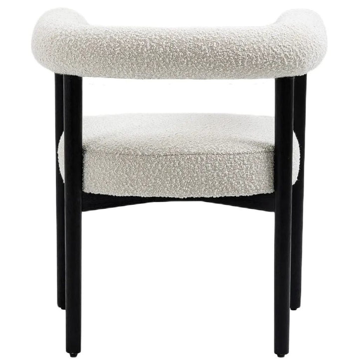 Horseshoe Boucle chair