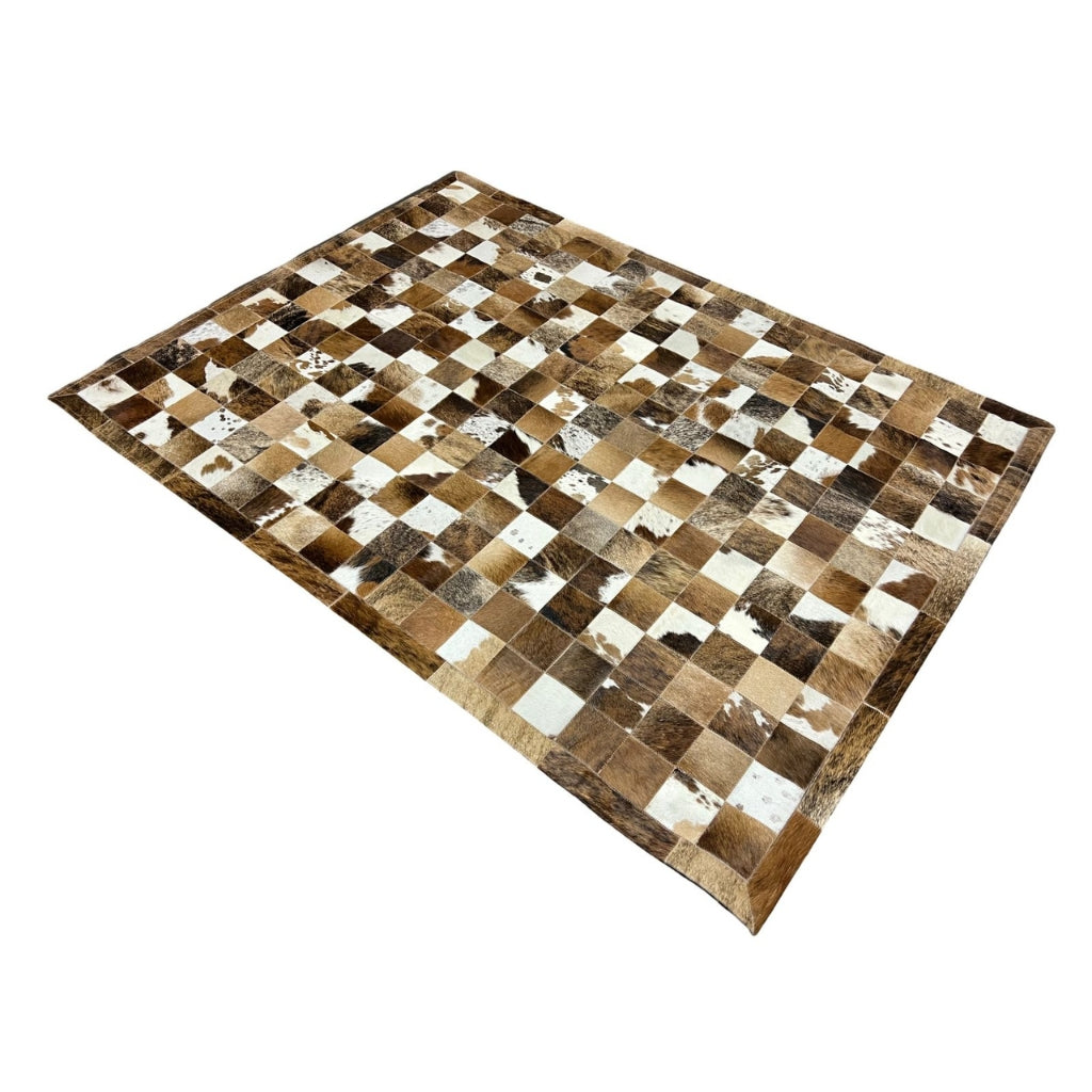Rugs - Hide Leather Patchwork Carpet – Ahmeds Textiles