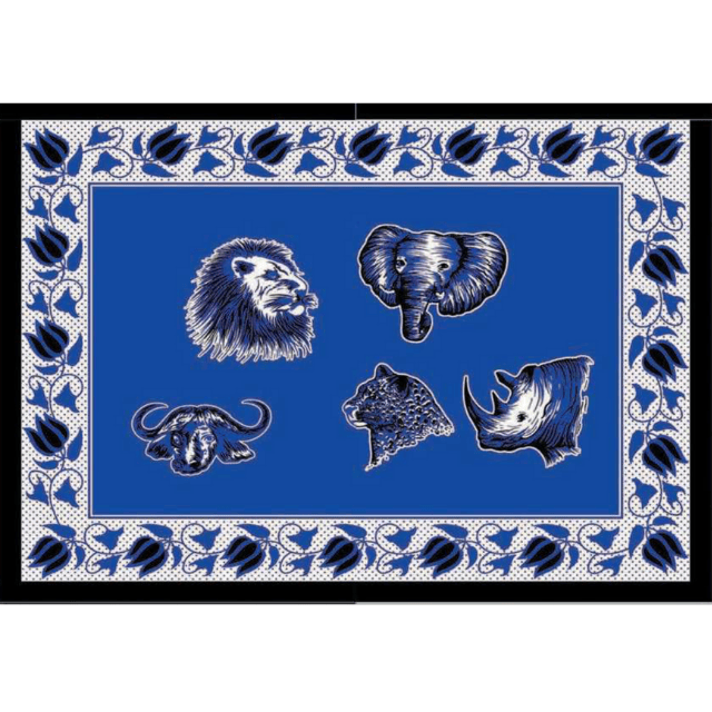 Fabric - Animal Khanga / BIG 5