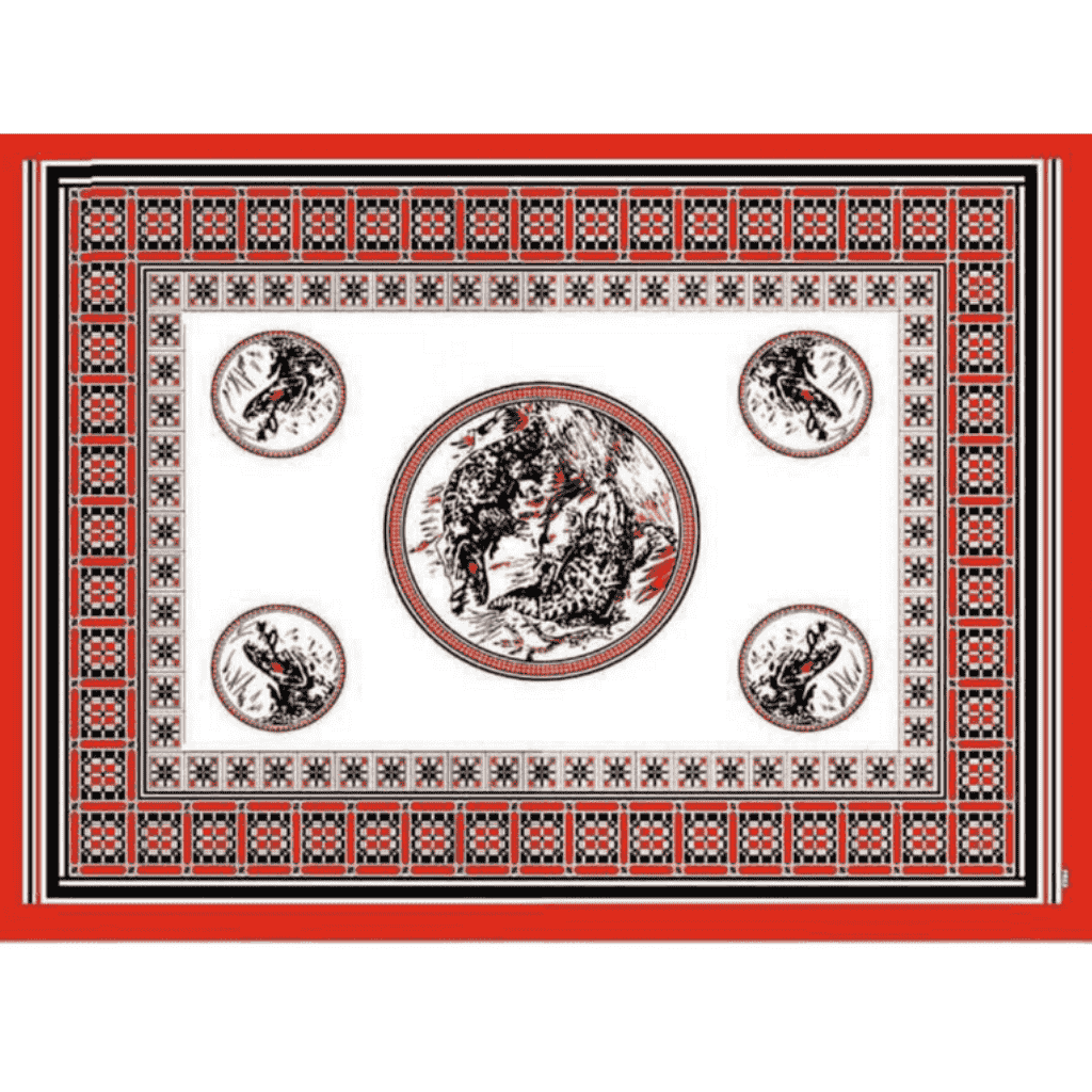 Fabric - Animal Khanga / Crocodile