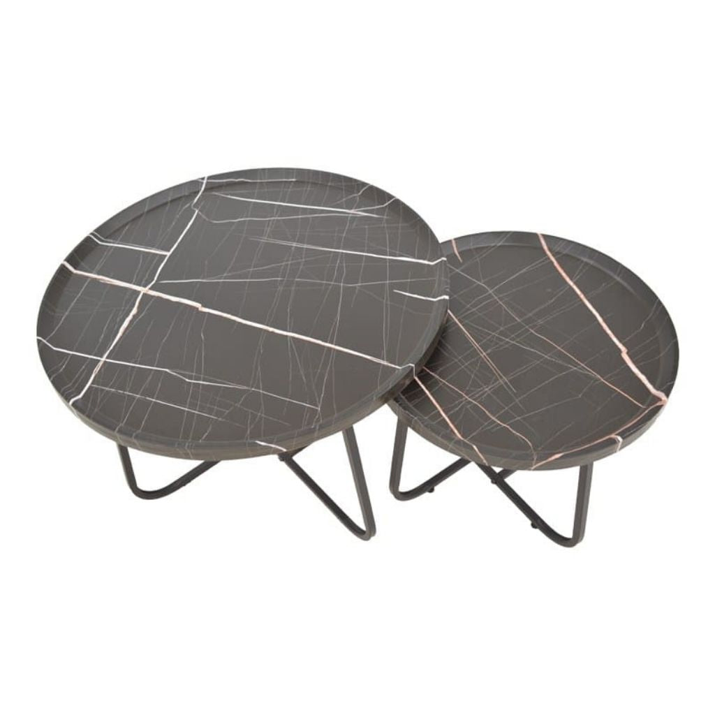 Coffee Table - Nero Nested 2pc Set