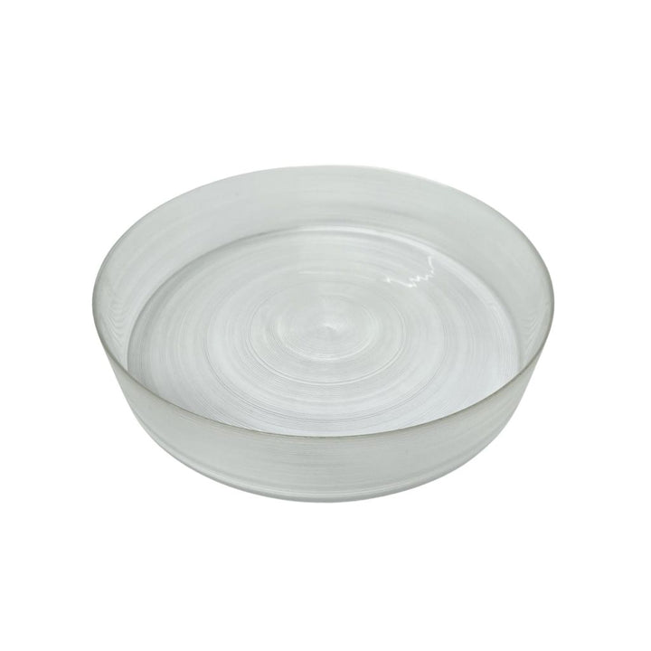 Halo Reeded Glass Bowl