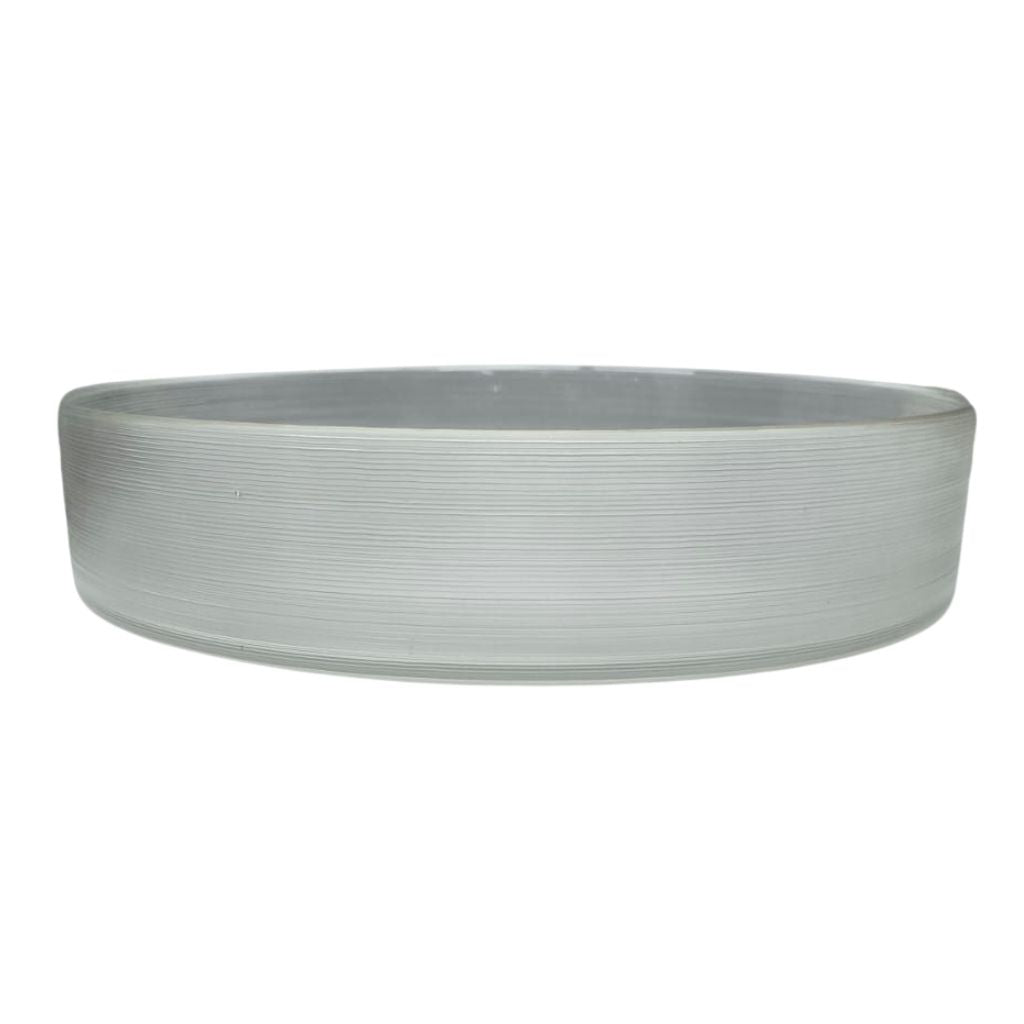Halo Reeded Glass Bowl