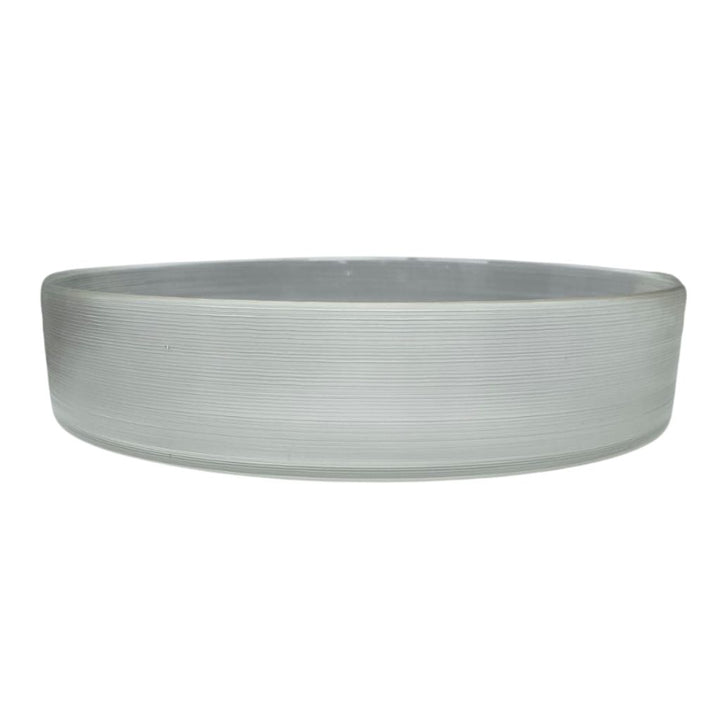 Halo Reeded Glass Bowl