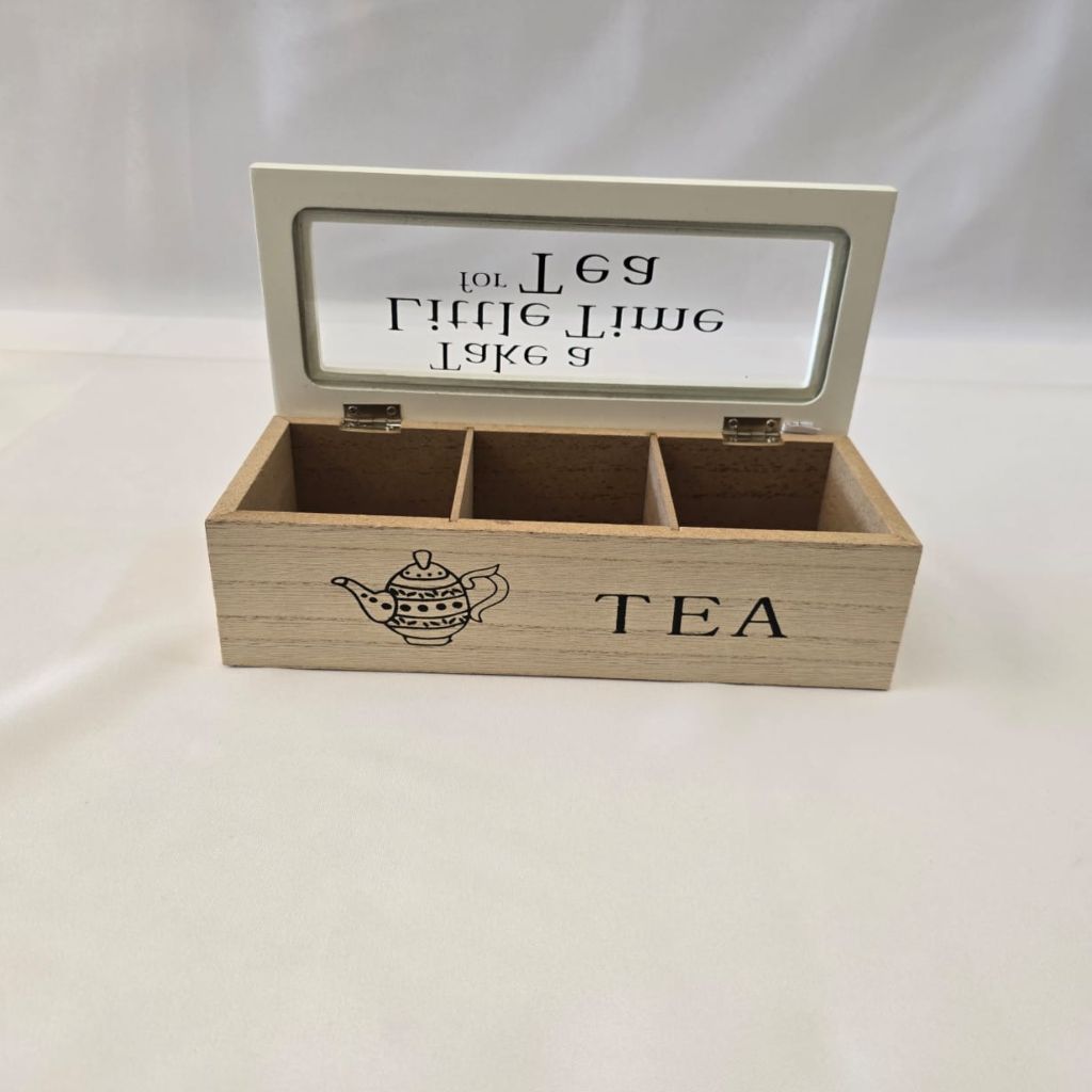 Tea Time Tea Box - 3 Division