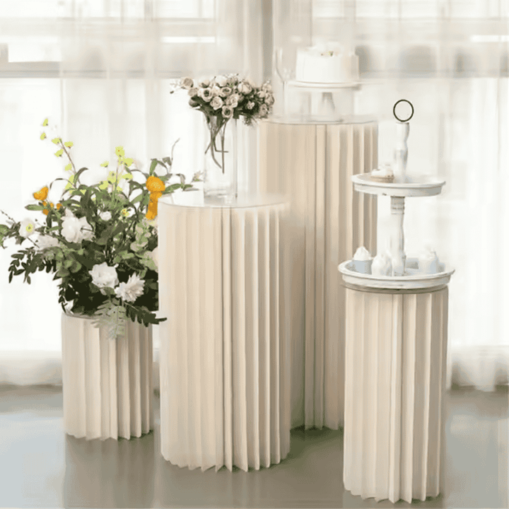 Paper-Decor Plinth Stands 4pc