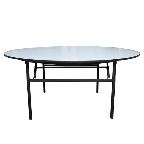 10 Seater Round Folding Wooden Table – Ahmeds Textiles