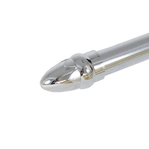 Curtain Rod Finials - 16mm PVC - Dual Pack