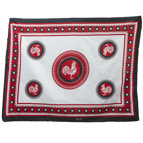 Fabric - Animal Khanga / Rooster