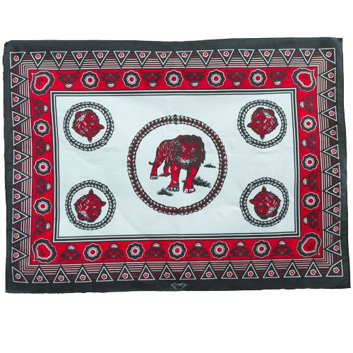 Fabric - Animal Khanga / Tiger