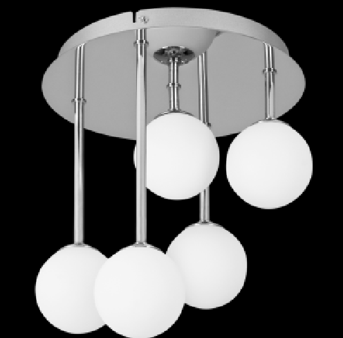 Ceiling Light -CF015/5 Chrome