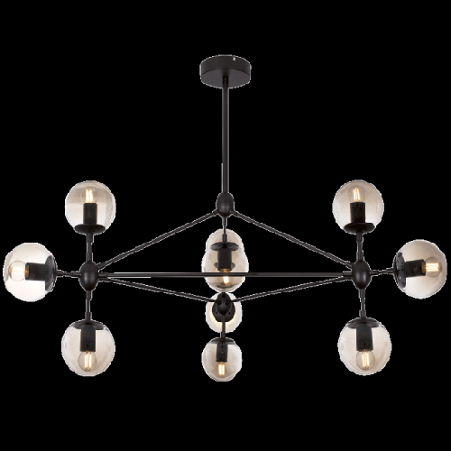 Chandelier Light - CH100/10 Black