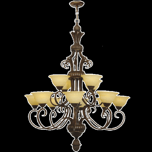 Chandelier Light - CH1478/5 Old Gold