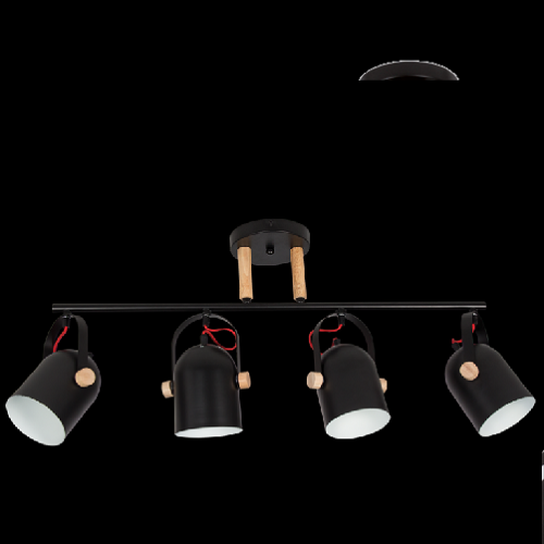 Chandelier Light - CH258/4 Black