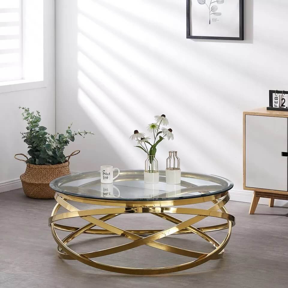 Coffee Table - Europa Table Round 80cm
