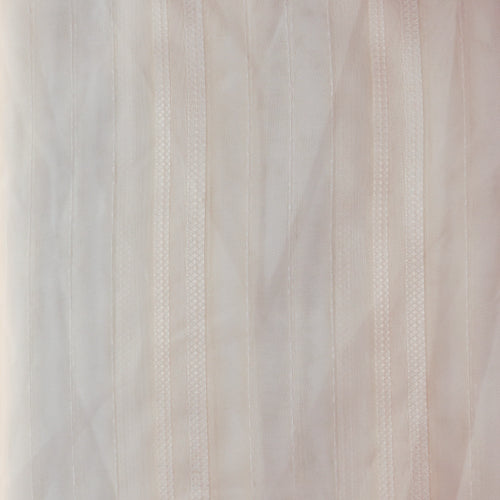 Ready Made Lace Sheer - Leno Stripe 5m