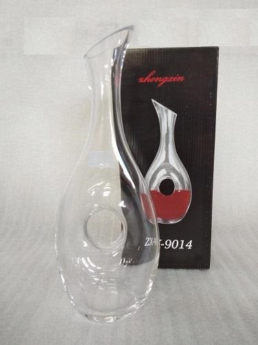 Glass Jug with Hole - 1 Litre - 37cm
