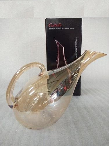 Glass Jug Slant 2 Litre - 27cm