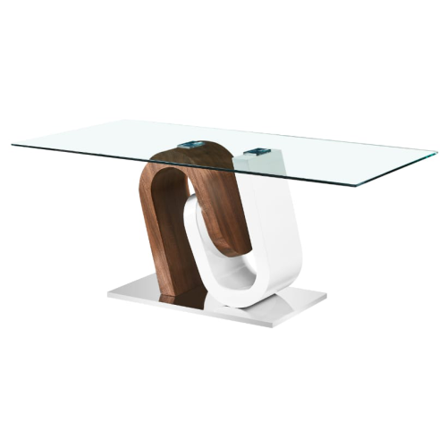 Dining Table Glass Top - Rectangle DT810