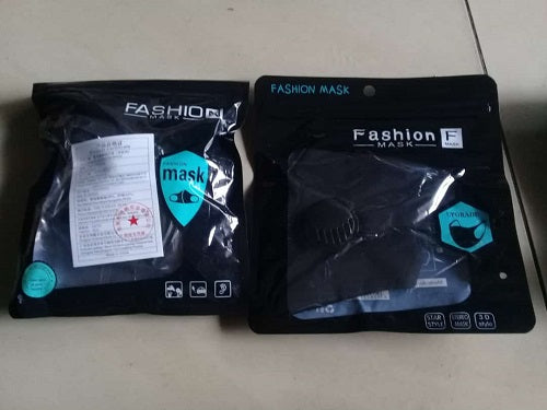 Face Mask - Re-usable Sponge Mask with Ventilator