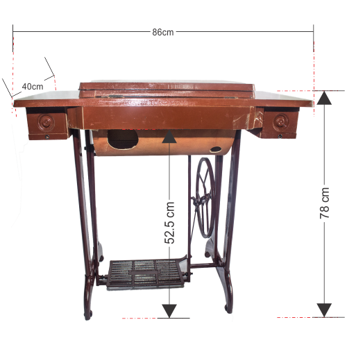 Domestic Hand Sewing Tread Table